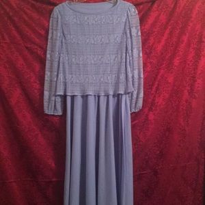 Casual Light Blue Dress